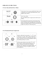 Предварительный просмотр 7 страницы Comfort Zone CZ2011B Owner'S Manual