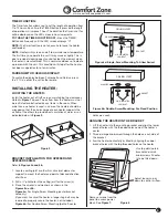 Предварительный просмотр 5 страницы Comfort Zone CZ225ER Series Manual