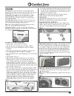 Предварительный просмотр 3 страницы Comfort Zone CZ319 Series Instructions