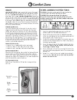 Предварительный просмотр 3 страницы Comfort Zone CZ8008N Series Instructions