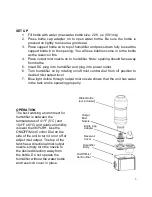 Preview for 3 page of Comfort Zone CZHD20 Instruction Manual