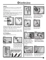 Предварительный просмотр 3 страницы Comfort Zone CZST185 Series Instructions