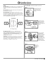 Предварительный просмотр 3 страницы Comfort Zone CZTF320WT Owner'S Manual