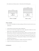 Preview for 6 page of Comfort FD880B Instruction Manual