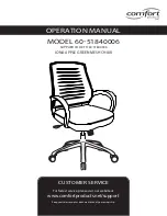 Предварительный просмотр 1 страницы Comfort IONA APPLE 60-51840006 Operation Manual