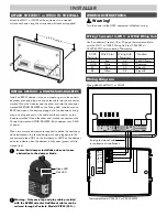 Preview for 3 page of Comfort365 WH11 Installer Manual