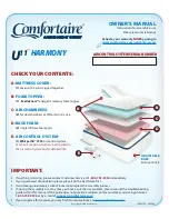 Comfortaire U11 HARMONY Owner'S Manual preview