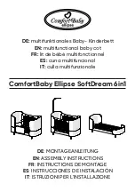 COMFORTBABY Ellipse SoftDream 6in1 Assembly Instructions Manual preview