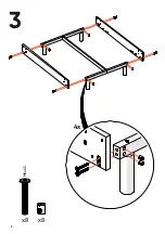 Предварительный просмотр 6 страницы COMFORTBABY Ellipse SoftDream 6in1 Assembly Instructions Manual