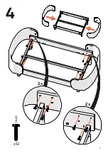 Предварительный просмотр 7 страницы COMFORTBABY Ellipse SoftDream 6in1 Assembly Instructions Manual