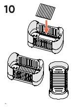 Предварительный просмотр 14 страницы COMFORTBABY Ellipse SoftDream 6in1 Assembly Instructions Manual