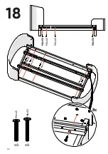 Предварительный просмотр 22 страницы COMFORTBABY Ellipse SoftDream 6in1 Assembly Instructions Manual