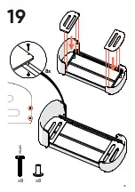 Предварительный просмотр 23 страницы COMFORTBABY Ellipse SoftDream 6in1 Assembly Instructions Manual