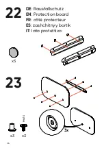 Предварительный просмотр 26 страницы COMFORTBABY Ellipse SoftDream 6in1 Assembly Instructions Manual