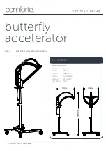 Предварительный просмотр 1 страницы comfortel butterfly accelerator Owner'S Manual