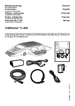 comfortel C-400 Instructions Manual preview