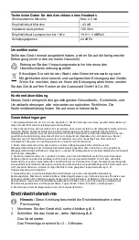 Preview for 5 page of comfortel D-600 Instructions Manual