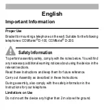 Предварительный просмотр 6 страницы comfortel D-Mount Assembly Instructions Manual