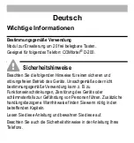 Preview for 5 page of comfortel HSE-S1501500EU Instructions Manual