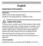 Preview for 9 page of comfortel HSE-S1501500EU Instructions Manual