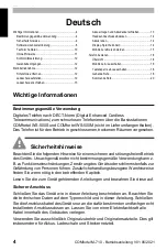 Preview for 4 page of comfortel M-710 Instructions Manual