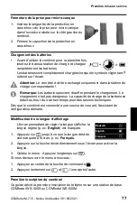 Предварительный просмотр 77 страницы comfortel M-710 Instructions Manual