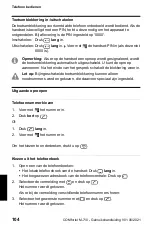 Предварительный просмотр 104 страницы comfortel M-710 Instructions Manual