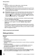 Предварительный просмотр 114 страницы comfortel M-710 Instructions Manual