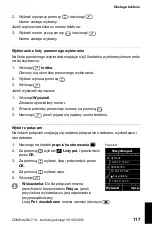 Предварительный просмотр 117 страницы comfortel M-710 Instructions Manual