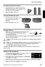 Предварительный просмотр 31 страницы comfortel M-730 Instructions Manual