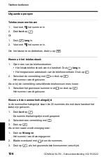 Предварительный просмотр 106 страницы comfortel M-730 Instructions Manual