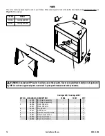 Предварительный просмотр 16 страницы Comfortflame Oakridge36YBP Installation And Operation Instructions Manual