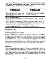 Preview for 2 page of ComfortNET CTK01 Installation And Start-Up Instructions Manual