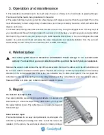 Preview for 8 page of COMFORTPOOL 049120 Installation & Operation Manual