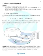 Предварительный просмотр 8 страницы COMFORTPOOL EasyHeat 2 User And Service Manual