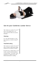 Preview for 9 page of ComforTrac Lumbar Traction Instruction Manual