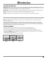 Preview for 5 page of ComfortZone CZTF361R Series Manual