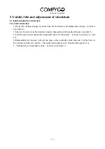 Preview for 9 page of Comfy Go Mobility BC-6011 User Manual And Warranty