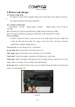 Preview for 14 page of Comfy Go Mobility BC-6011 User Manual And Warranty