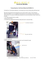 Preview for 20 page of Comfy Go Mobility MAJESTIC PATRIOT 10 Operating Manual