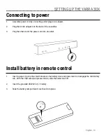 Предварительный просмотр 13 страницы Comhear YARRA 3DX Owner'S Manual