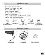 Предварительный просмотр 5 страницы Comica CVM-V30 LITE User Manual