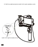 Предварительный просмотр 12 страницы Comica CVM-V30 LITE User Manual