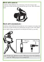 Preview for 7 page of Comica CVM-VM10II User Manual