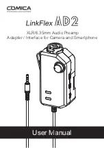 Предварительный просмотр 1 страницы Comica LINKFLEX AD2 User Manual