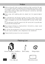 Preview for 4 page of Comica LINKFLEX AD2 User Manual