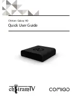 Comigo Chitram Galaxy HD Quick User Manual preview