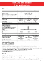 Preview for 6 page of COMITRONIC-BTI SM1 Series Instruction Manual