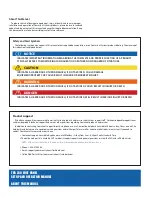 Предварительный просмотр 4 страницы Comm Net Systems TPA 250 Fuse Panel Series Setup And Operation Manual