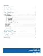 Предварительный просмотр 5 страницы Comm Net Systems TPA 250 Fuse Panel Series Setup And Operation Manual